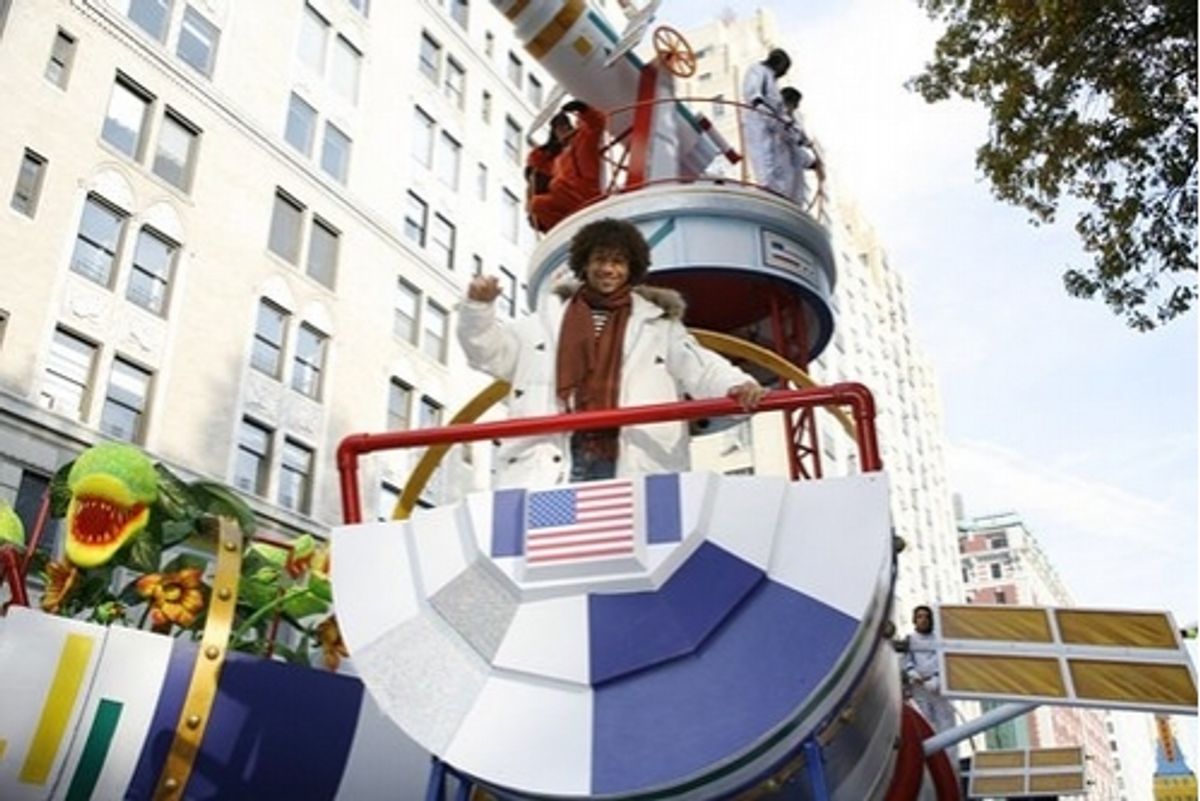 Corbin Bleu at Macy's Thanksgiving Day Parade 2007