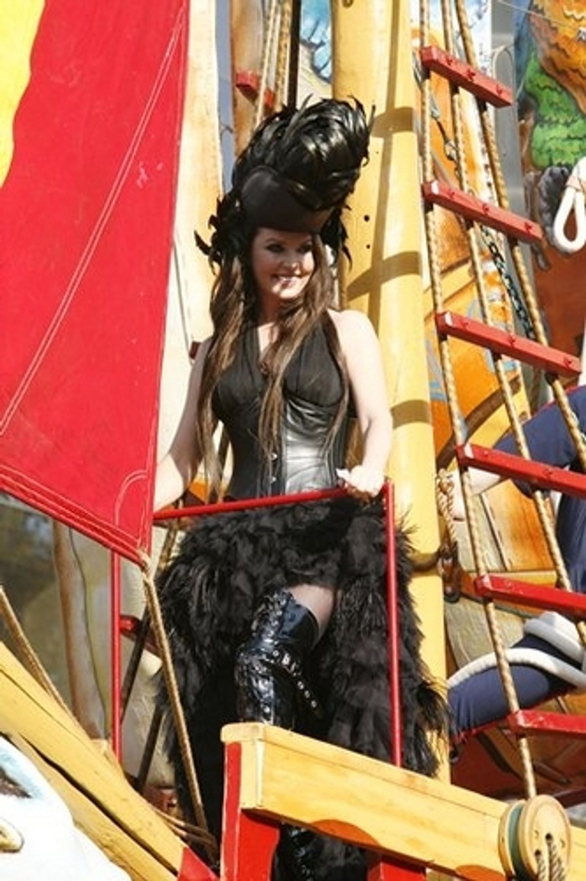 Sarah Brightman at Macy's Thanksgiving Day Parade 2007