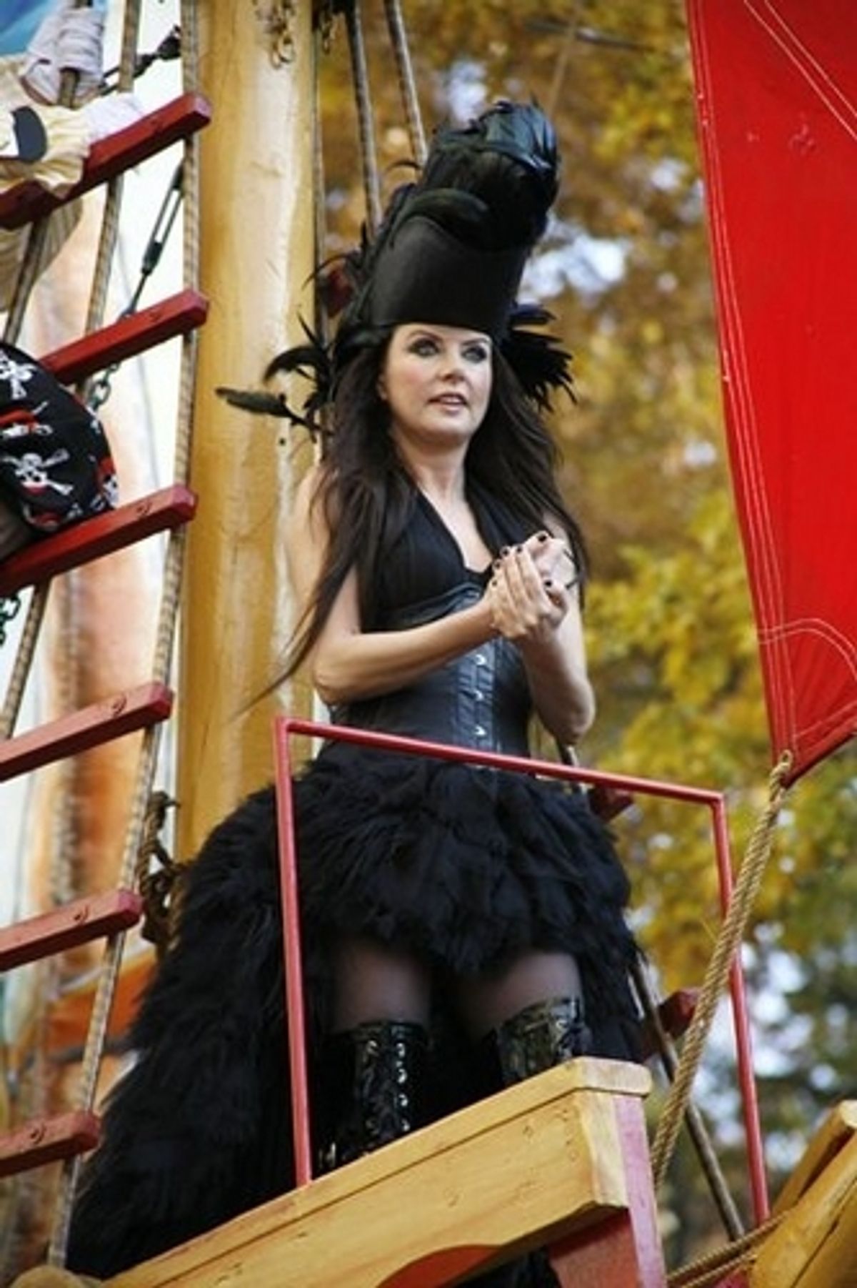 Sarah Brightman at Macy's Thanksgiving Day Parade 2007