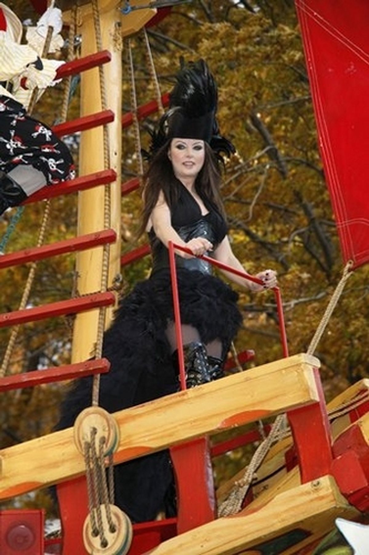 Sarah Brightman at Macy's Thanksgiving Day Parade 2007