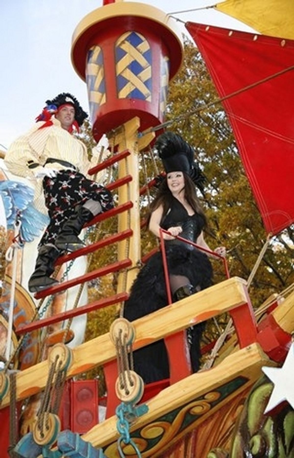 Sarah Brightman at Macy's Thanksgiving Day Parade 2007