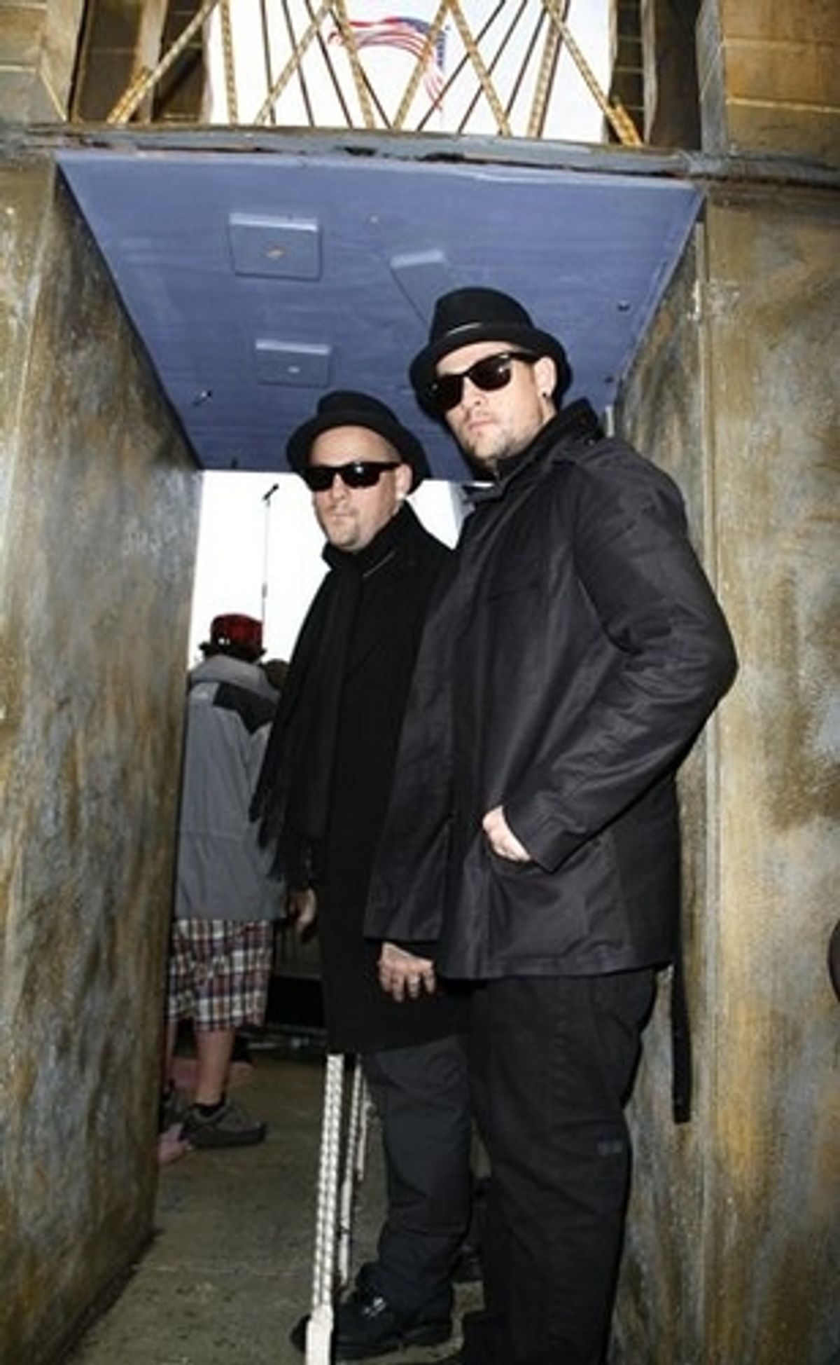 Benji Madden at Macy's Thanksgiving Day Parade 2007