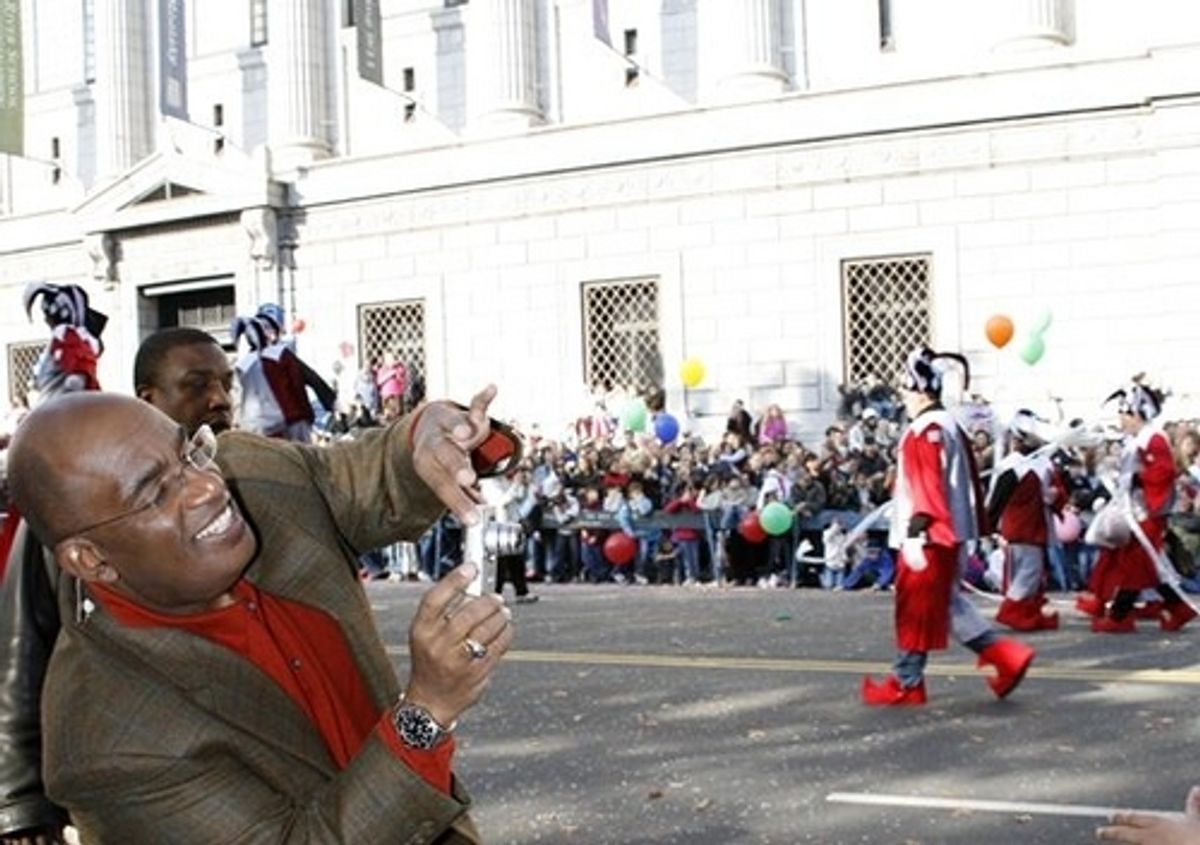 Al Roker at Macy's Thanksgiving Day Parade 2007