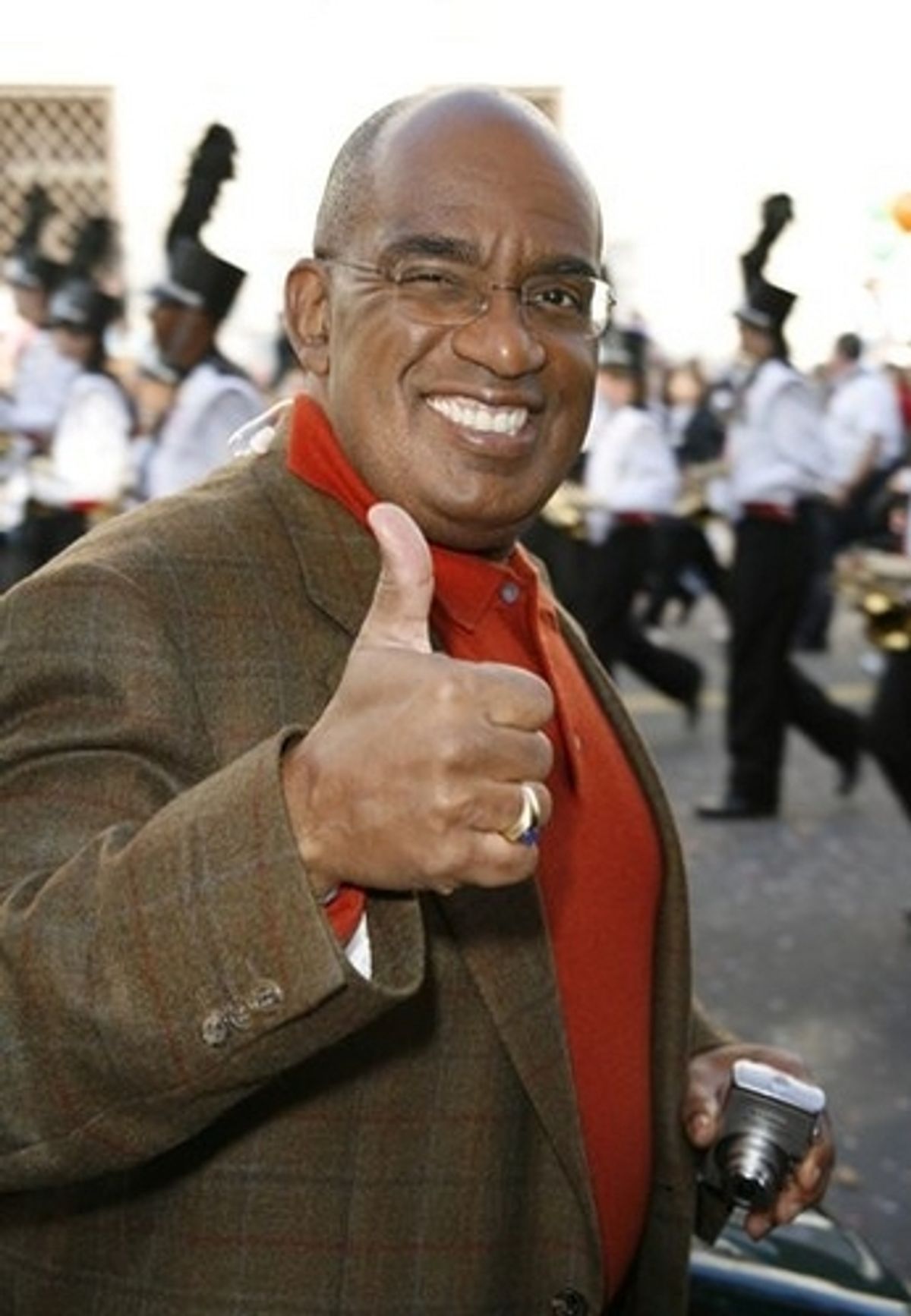 Al Roker at Macy's Thanksgiving Day Parade 2007
