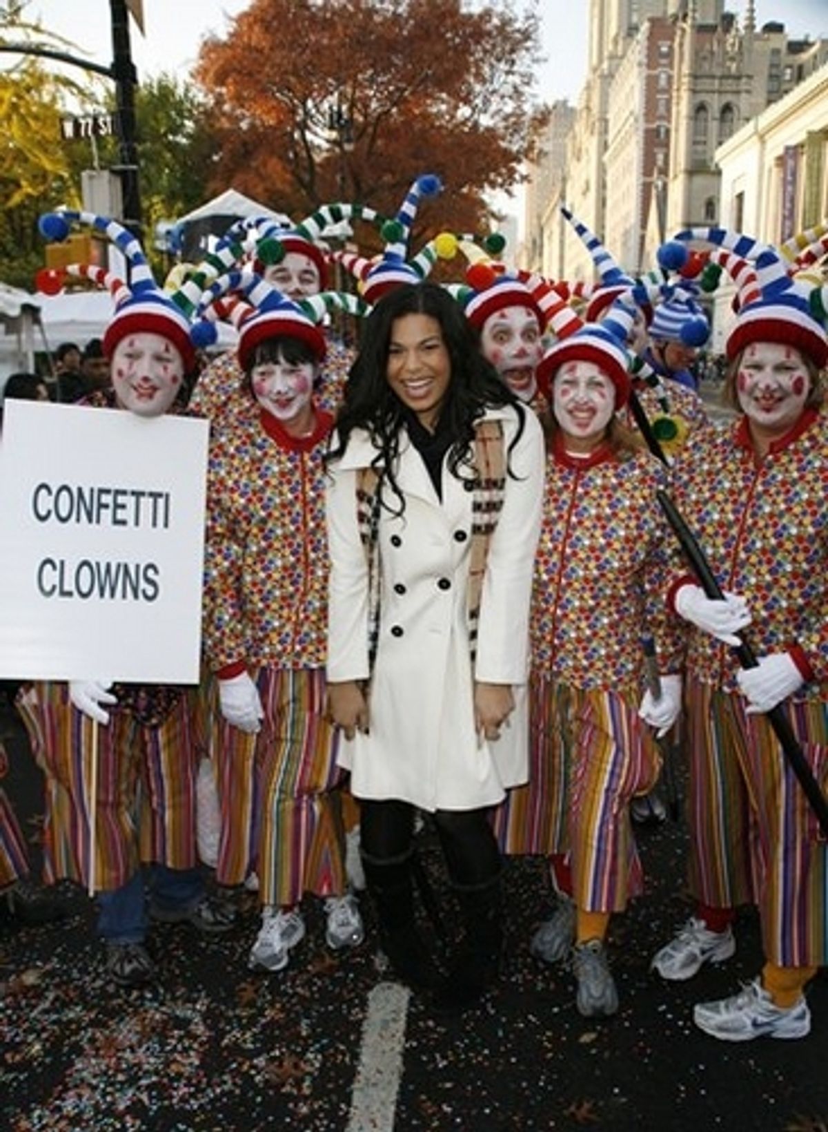 Jordin Sparks at Macy's Thanksgiving Day Parade 2007