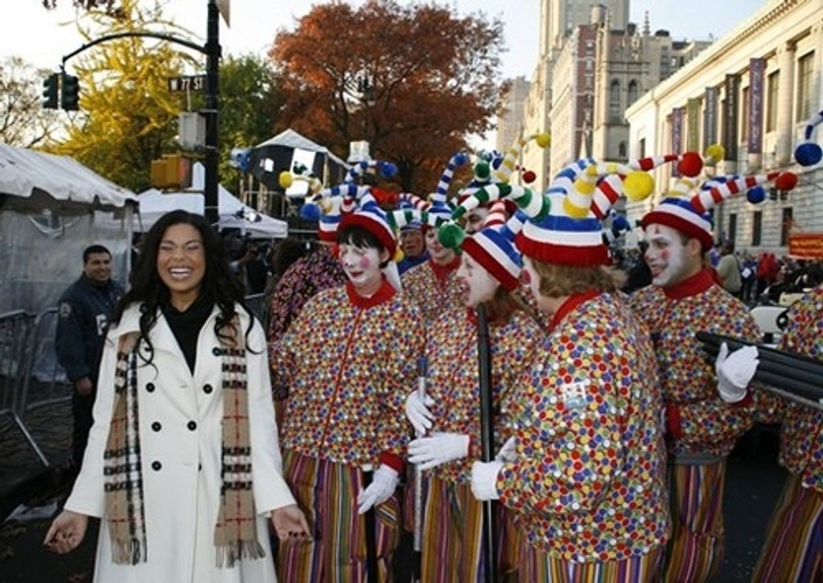 Jordin Sparks at Macy's Thanksgiving Day Parade 2007