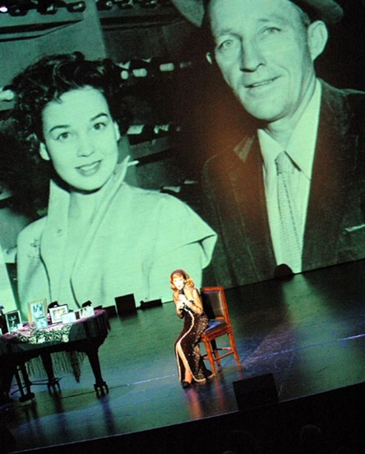 Kathryn Crosby (formerly Grant) recalls meeting Bing as a girl of 18
 at 