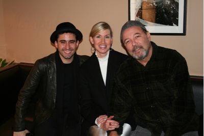John Lloyd Young, Luba Mason and Ruben Blades
 Photo