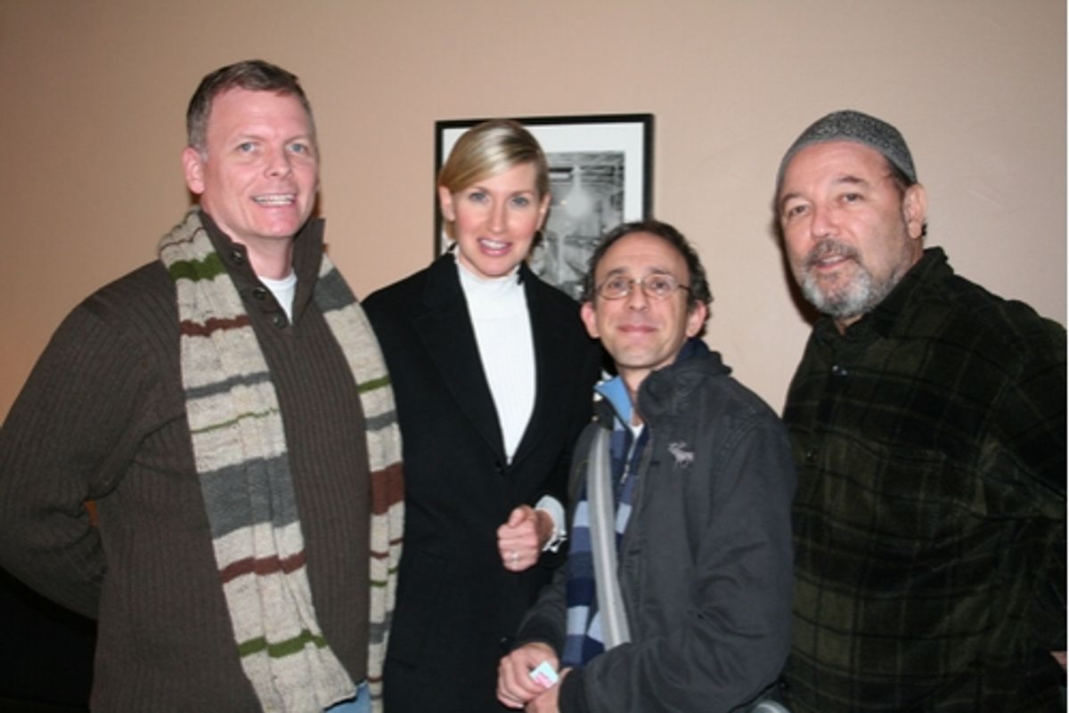 Phillip Chaffin (PS Classics), Luba Mason, Tommy Krasker (PS Classics) and Ruben Blades
 at 