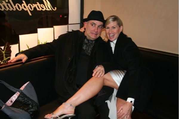 Musical Director Ed Alstrom and Luba Mason
 Photo