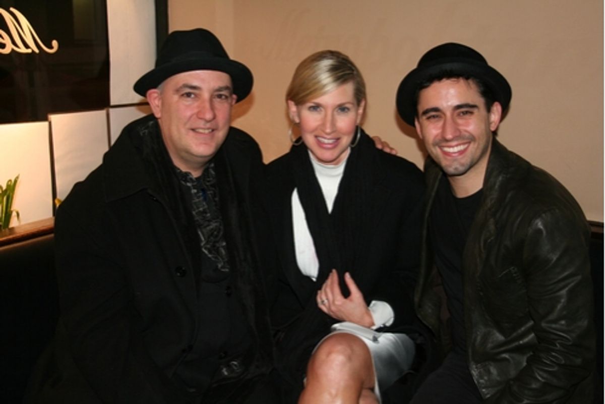 Ed Alstrom Luba Mason and John Lloyd Young at 