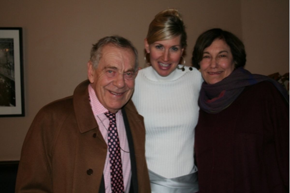 Morley Safer, Luba Mason and Jane Safer
 at 