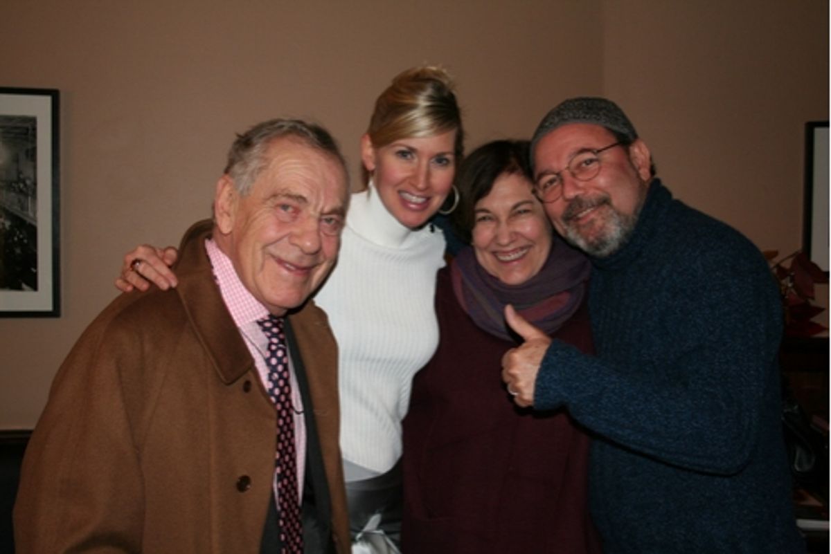 Morley Safer, Luba Mason, Jane Safer and Ruben Blades at 