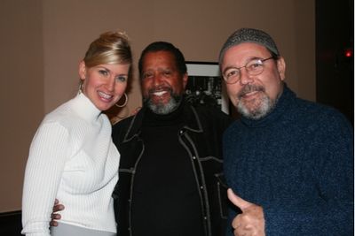 Luba Mason, C. Vaughn Hazell and Ruben Blades Photo