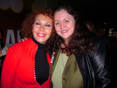Irene Eizen and Susan Davison (John Lloyd Young's assistant) Photo