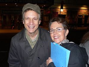 Rick Elice and Audrey Rockman @ BroadwayWorld Rick Elice and Audrey Rockman Photo