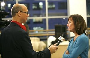 Richard Ridge and Laurie Metcalf Photo