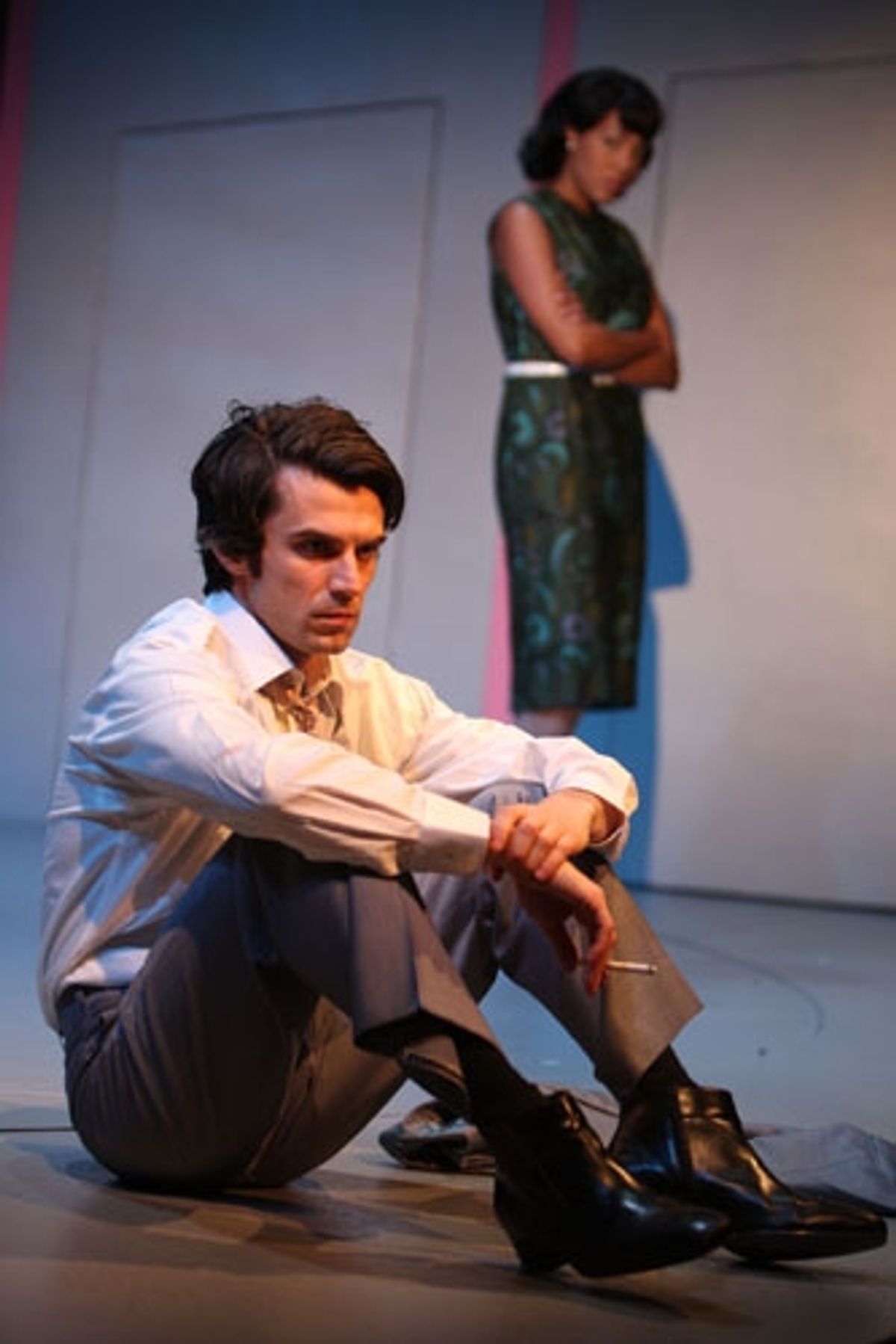 Michael Crane and de'Adre Aziza at 