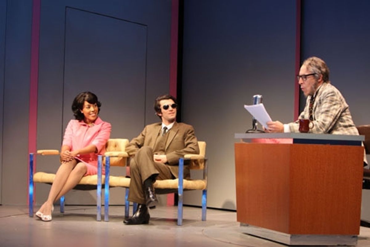 de'Adre Aziza, Michael Crane and David Chandler at 