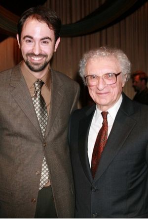 Peter Mills and Sheldon Harnick Photo