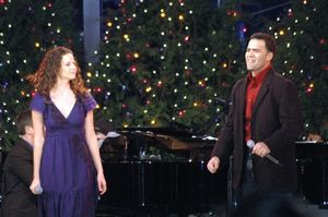 Mandy Gonzalez and Christopher Jackson Photo