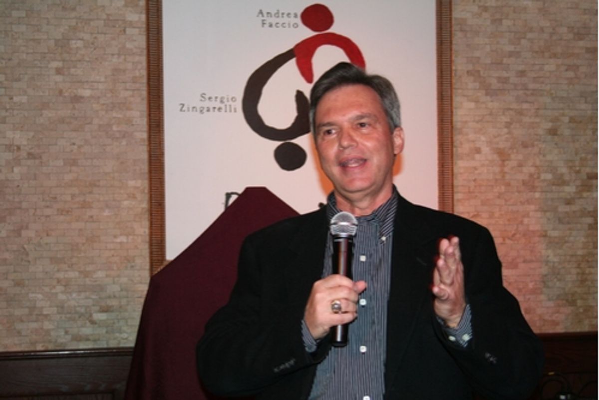 Chazz Palminteri's long time friend Philip Foglia
 at 