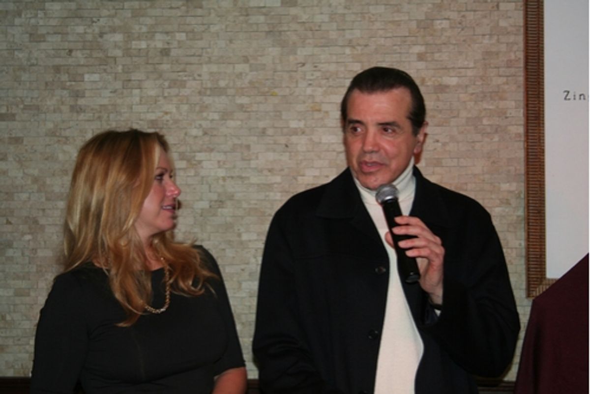 Gianna Palminteri and Chazz Palminteri
 at 