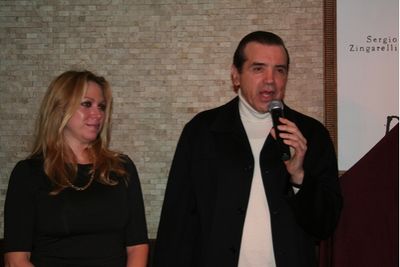 Gianna Palminteri and Chazz Palminteri
 Photo