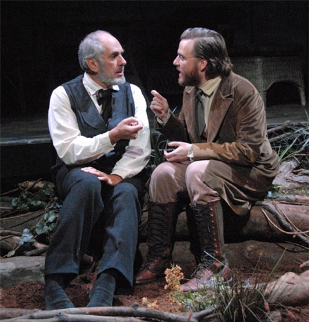 Michael Cristofer and Manoel Felciano at 