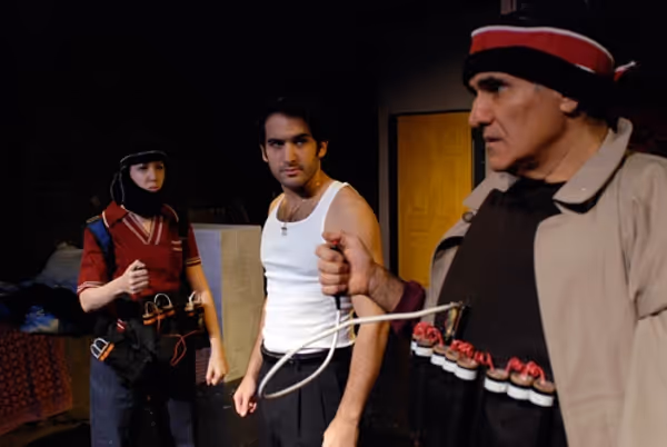 l-r: Michelle Solomon, Jeremy Cohen and Anthony Patellis Photo