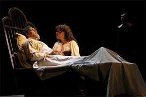 Robert Cuccioli with Rosena M. Hill (Adonza) Photo