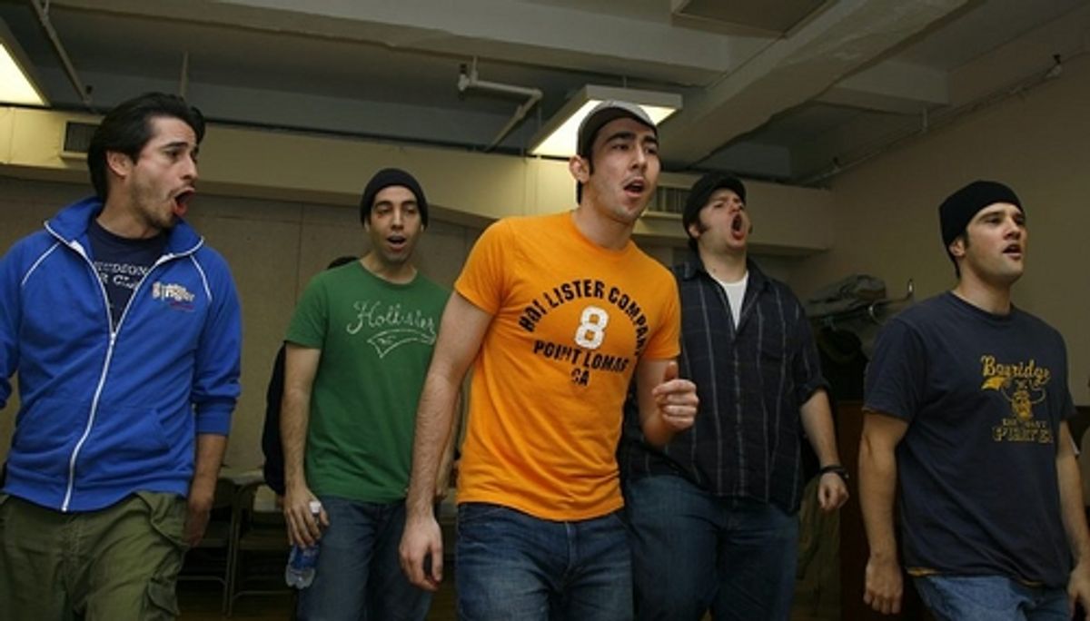 Max Crumm and the Grease boys at 