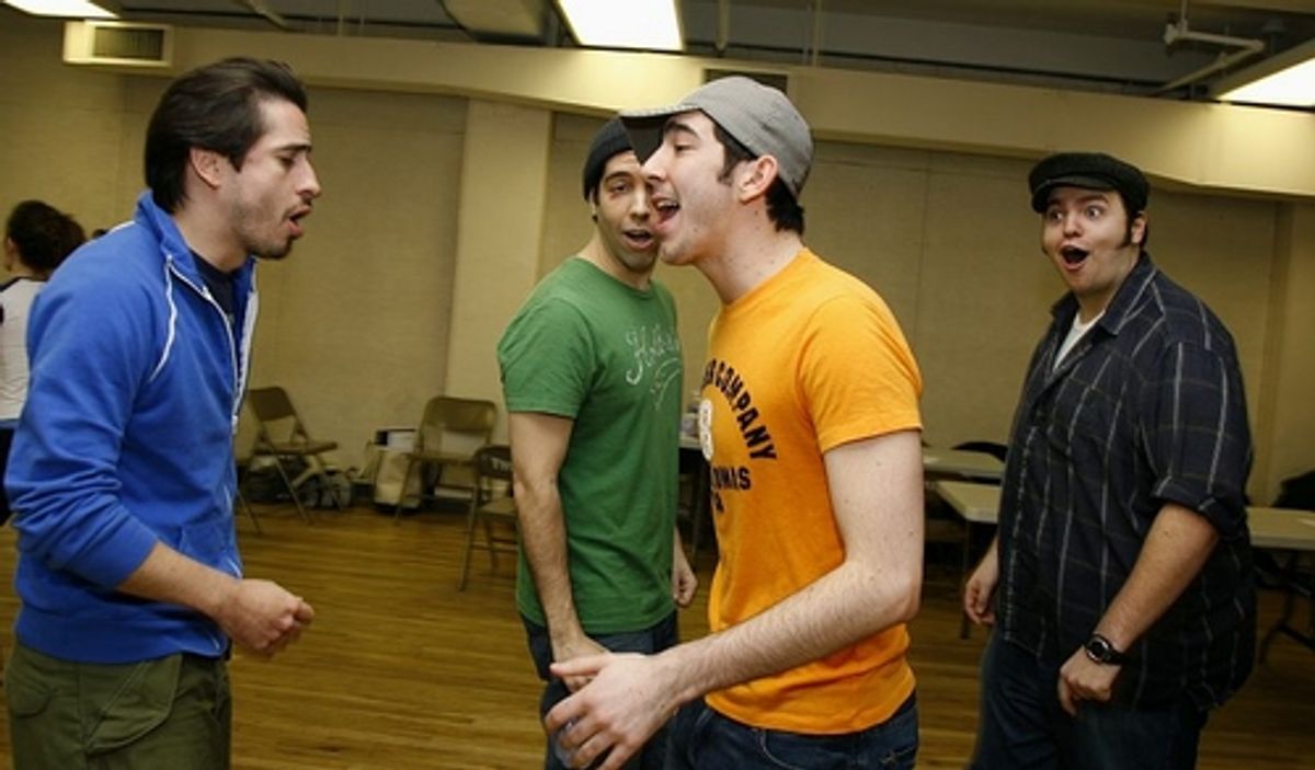 Max Crumm and the Grease boys at 