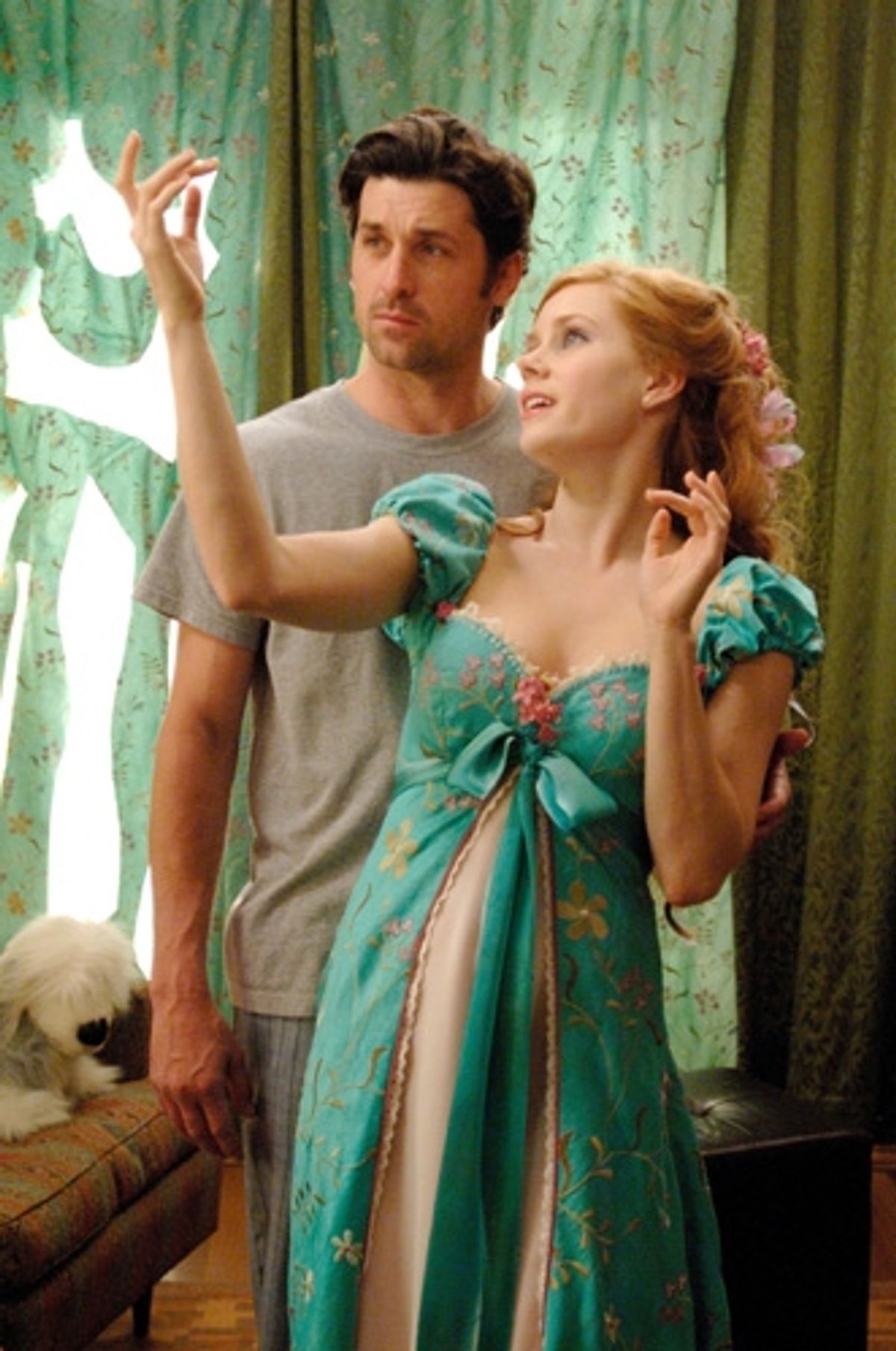 Patrick Dempsey and Amy Adams at Disney's 'Enchanted'