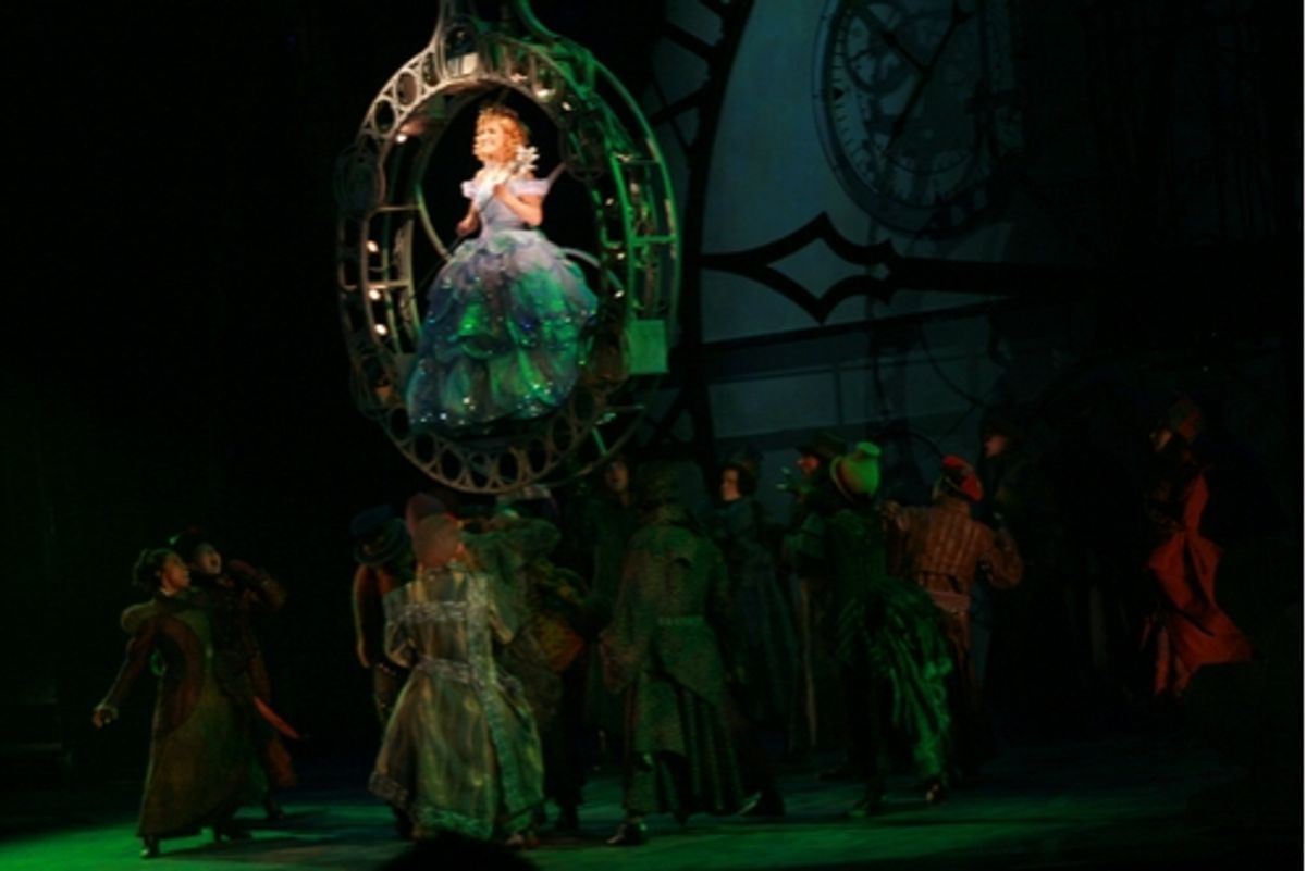 Annaleigh Ashford and the cast of Wicked at 