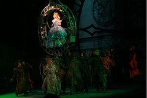 Annaleigh Ashford and the cast of Wicked Photo