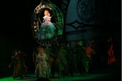 Annaleigh Ashford and the cast of Wicked Photo