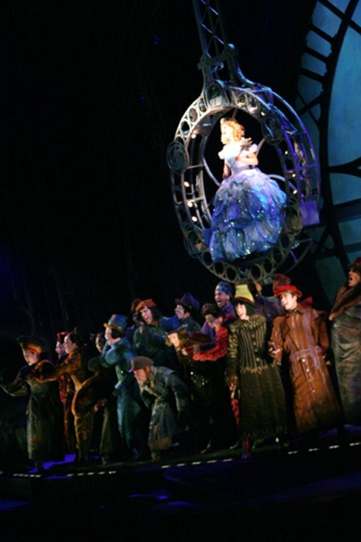 Annaleigh Ashford and the cast of Wicked at 