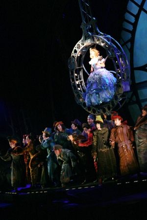 Annaleigh Ashford and the cast of Wicked Photo