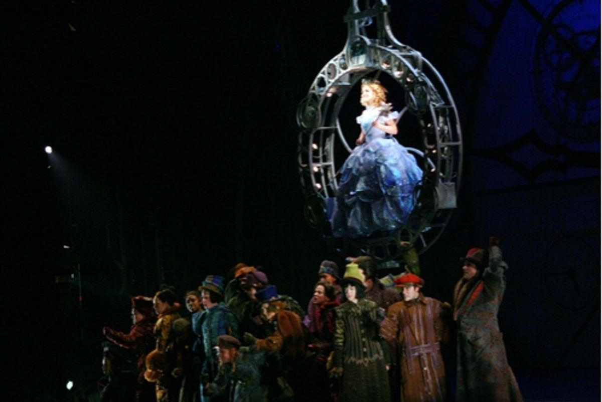 Annaleigh Ashford and the cast of Wicked at 