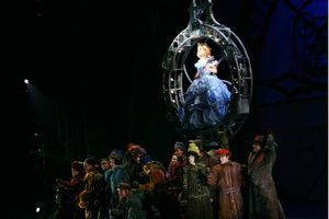 Annaleigh Ashford and the cast of Wicked Photo