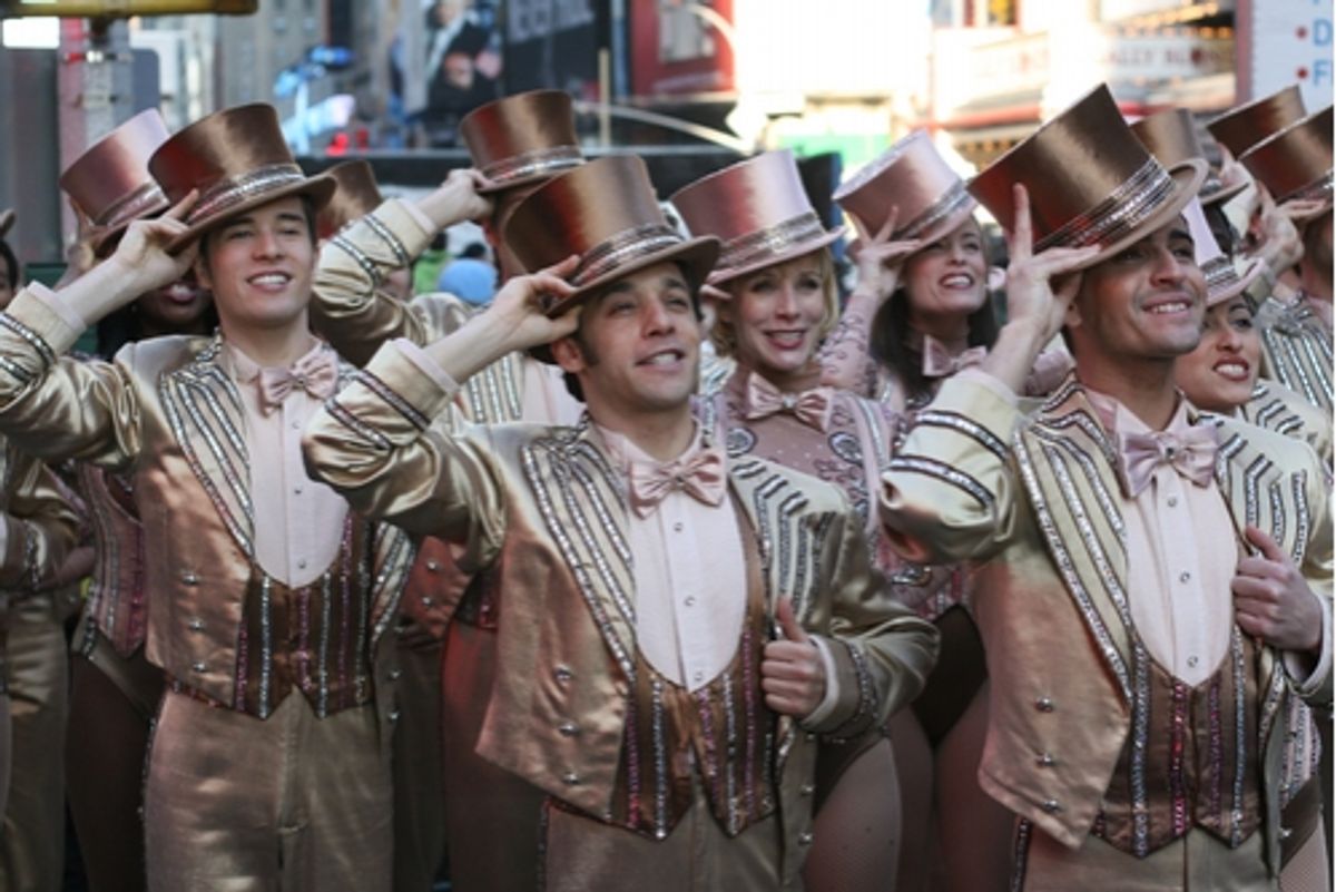 Paul McGill, Jeffrey Schecter, Charlotte D'Amboise and Bryan R. Knowlton in glitter and glitz! at 