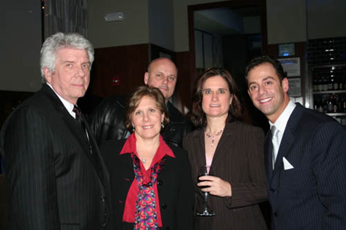 Jack W. Batman, White Plains Performing Arts Center Executive Producer
Gina Cuneo-Harwood, City of White Plains Commissioner of Finance
John Harwood Kathleen Davisson, White Plains Performing Arts Center General Manager
Bruce Robert Harris, White Plain at 'Man of La Mancha' Opening Night at White Plains