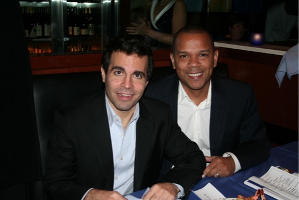 Mario Cantone and at 'Man of La Mancha' Opening Night at White Plains