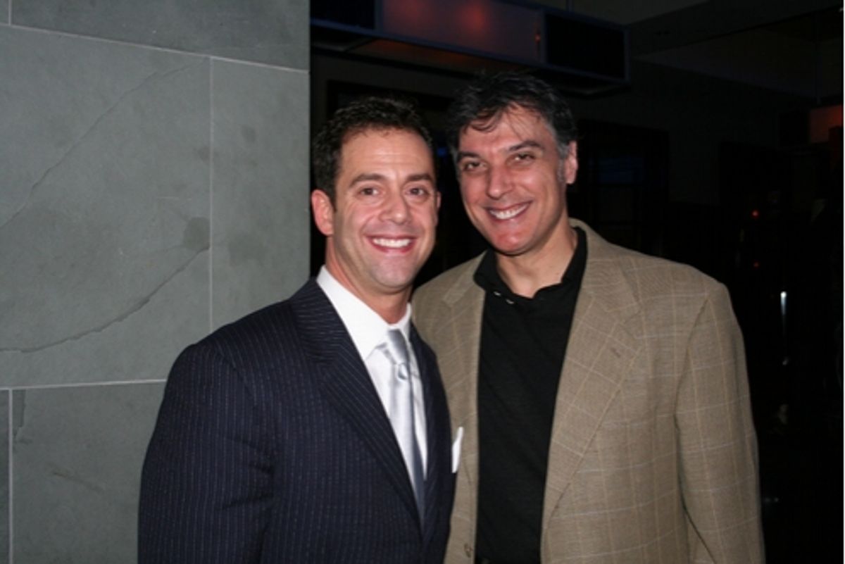 Bruce Robert Harris (Associate Producer/Marketing Director WPPAC) and at 'Man of La Mancha' Opening Night at White Plains