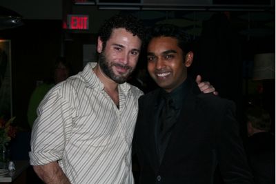 Richard Todd Adams (The Duke/Dr. Carrasco) and Devanand Janki Photo