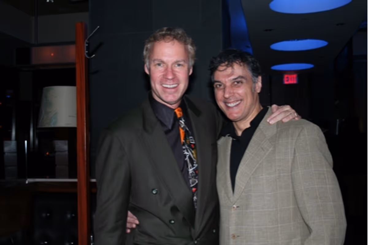Luke Yankee and Robert Cuccioli at 'Man of La Mancha' Opening Night at White Plains