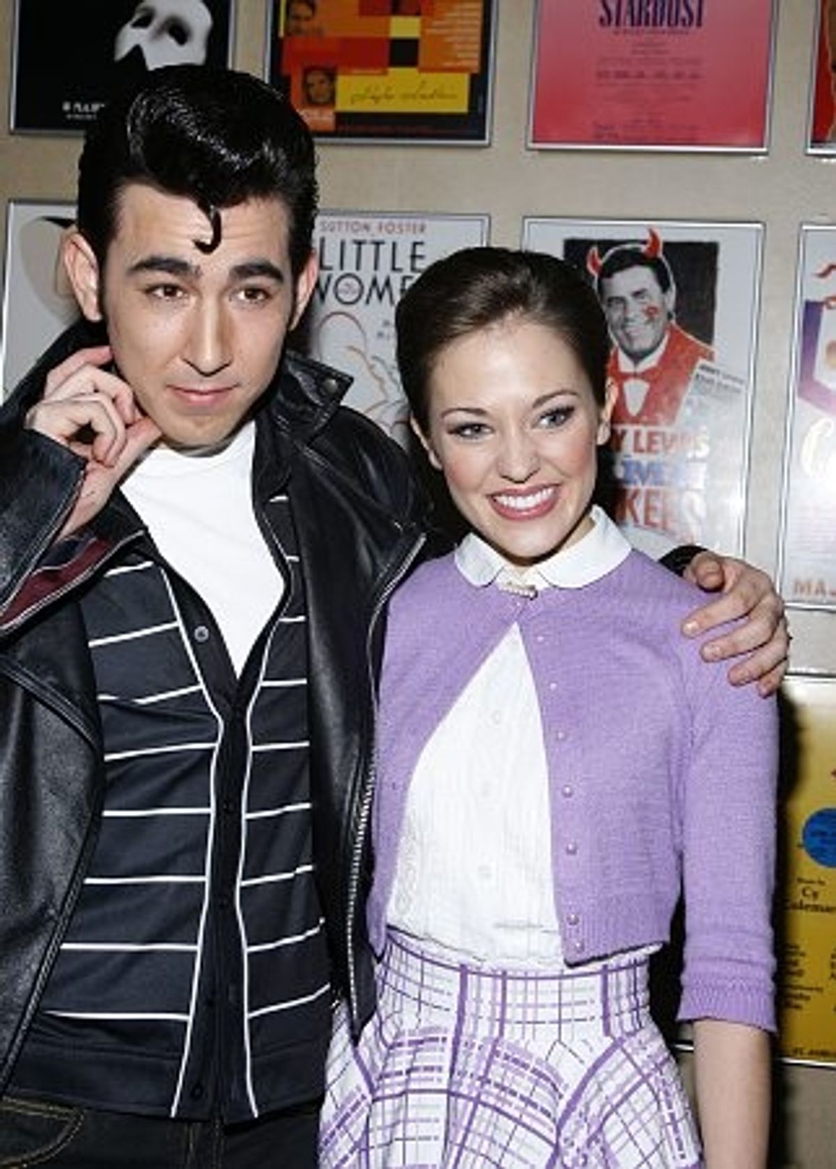 Max Crumm and Laura Osnes at 