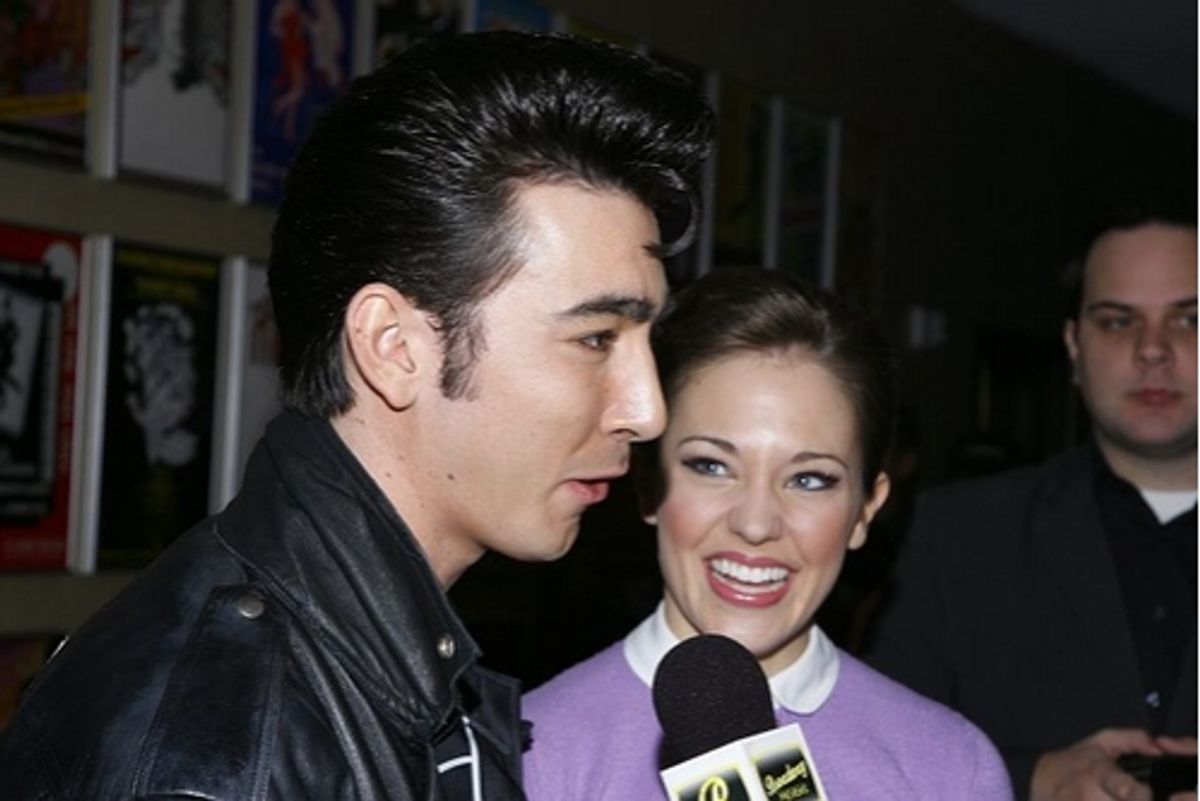 Max Crumm and Laura Osnes at 