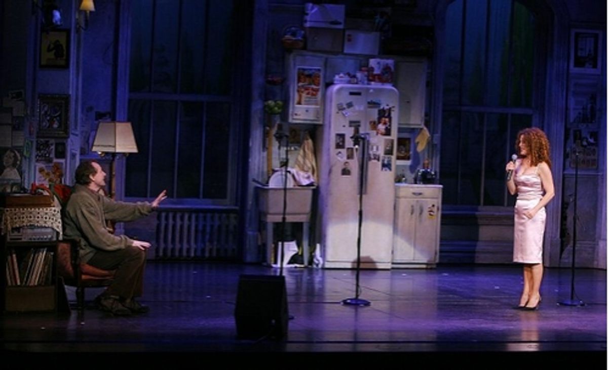 Bob Martin and Bernadette Peters at 